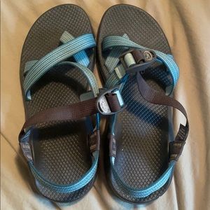 Chaco Sandals (Teal)